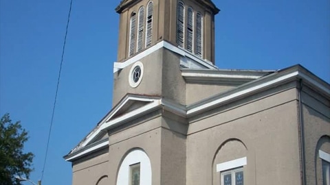 First African Baptist Church stone building