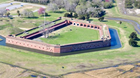 Fort Pulaski Aerial