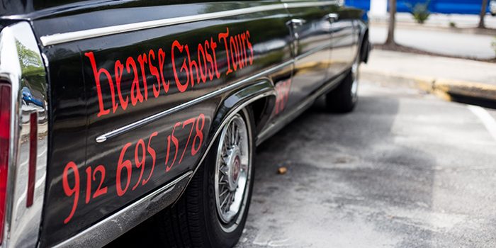 Hearse Ghost Tours in Savannah