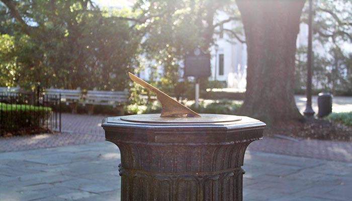 Johnson Square sundial