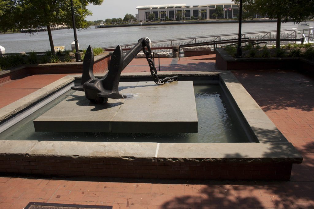 Savannah's Historic Monuments on River Street