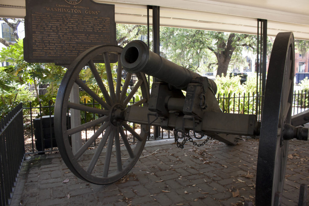 Savannah's Historic Monuments on River Street