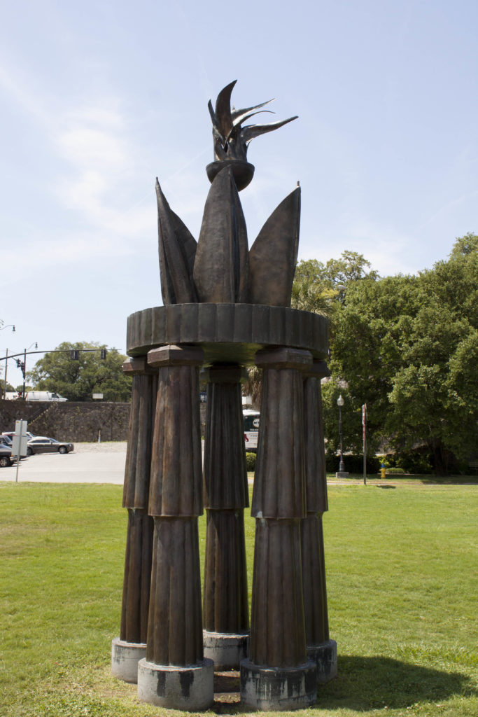 Savannah's Historic Monuments on River Street