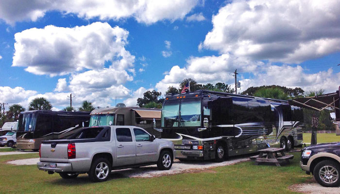 Red Gate RV Park in Savannah