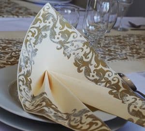 Savannah Etiquette. A table set for a formal meal
