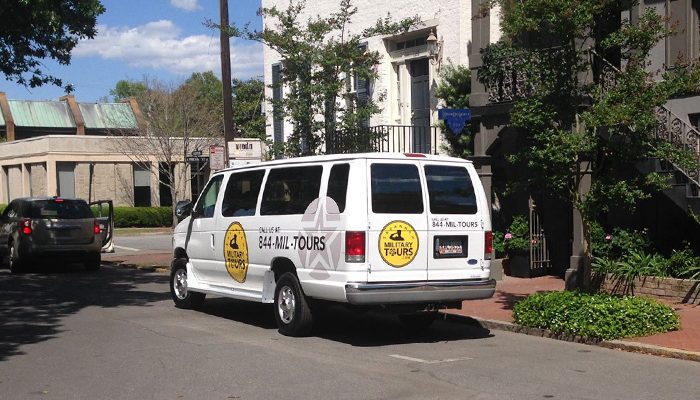 Savannah Military Tour Van