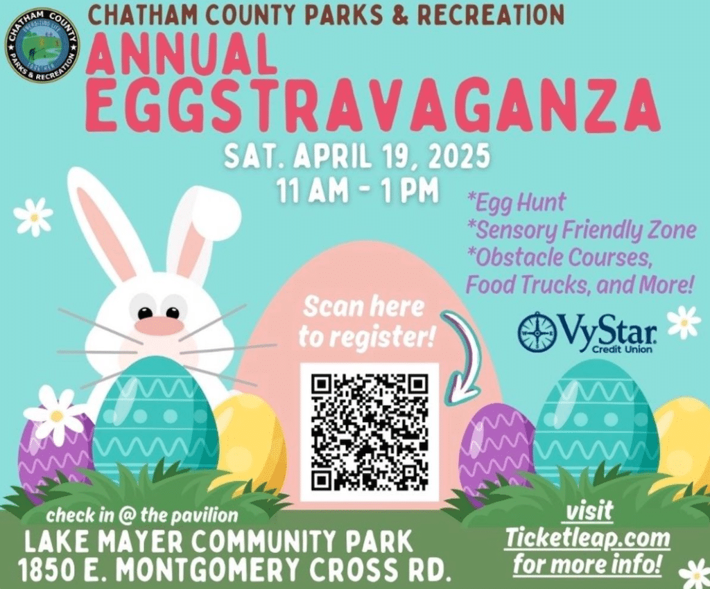 Chatham County Parks & Recreation's Eggstravaganza