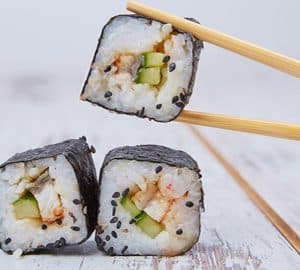 Sushi Restaurants in Savannah 3 pieces of sushi