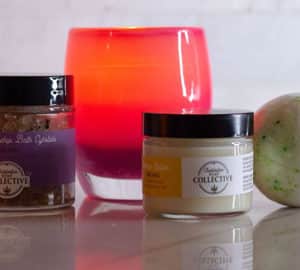 Charleston Hemp Collective jars of products