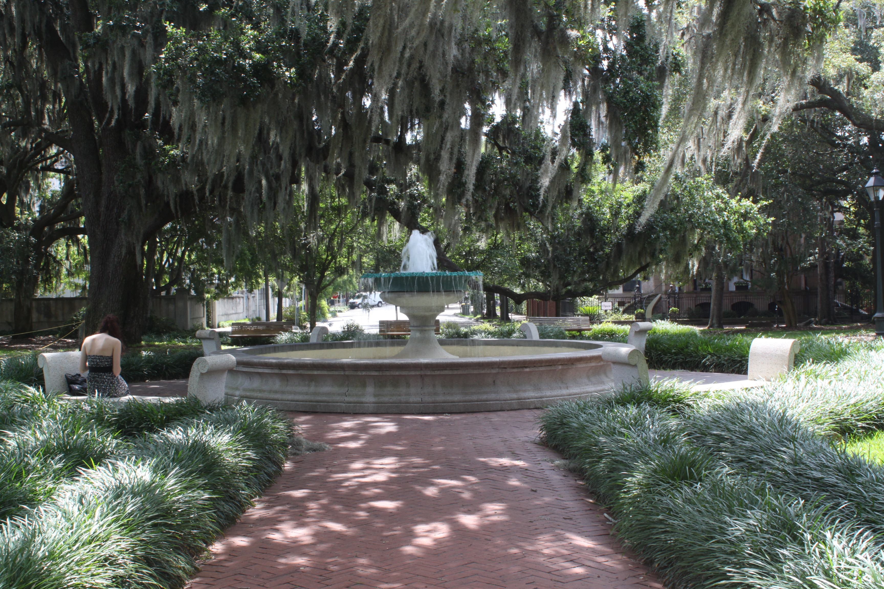 Orleans Square, the backyard to Savannah’s Civic Center and Savann