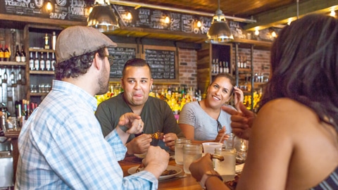 savannah Taste Experience. people enjoying a meal