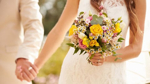 15 Unique Wedding Venues. bride and groom