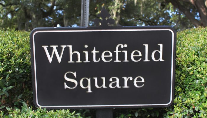 Whitefield Square Sign